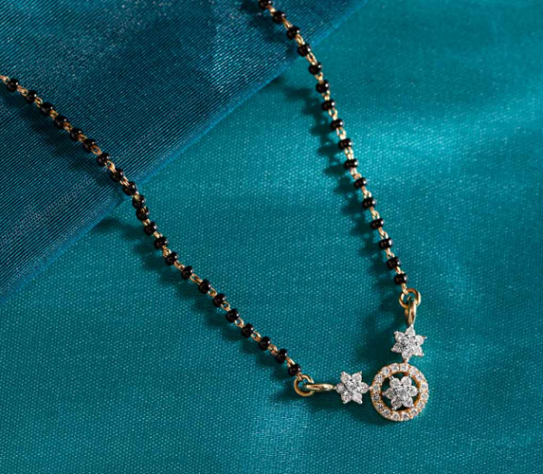 Navya dimond mangalsutra image